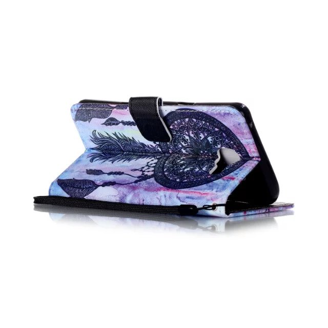 Galaxy A5 2016 case wallet leather case printed