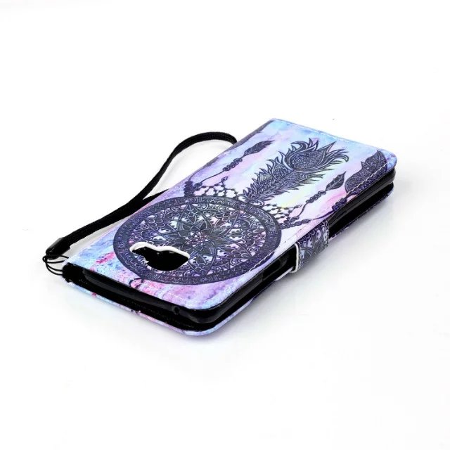 Galaxy A5 2016 case wallet leather case printed