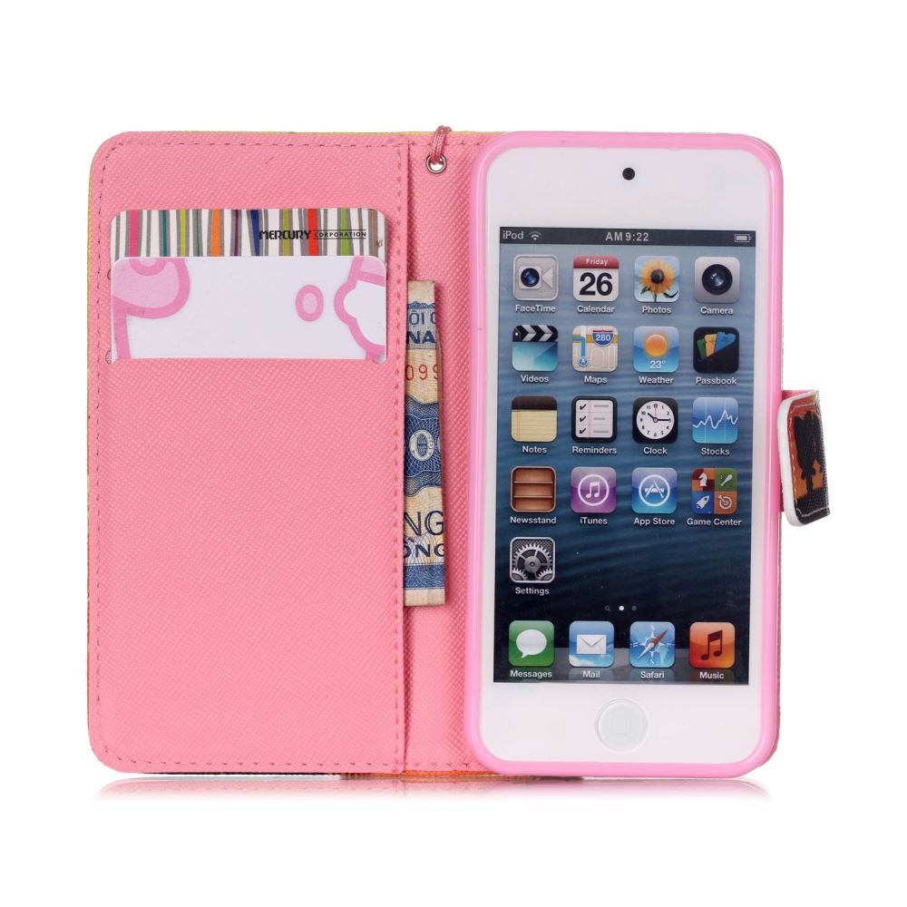 iPod Touch 5 6 case wallet leather case printed iPod Touch 5 6 case wallet leather case printed