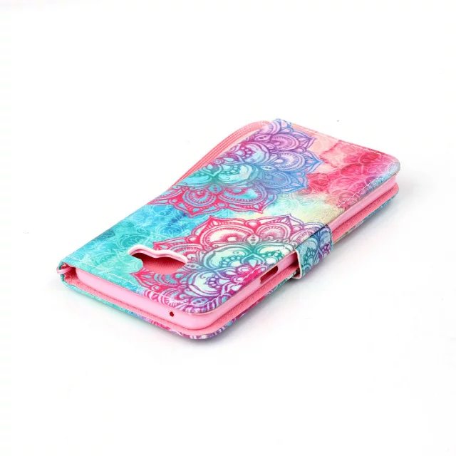 Galaxy A5 2016 case wallet leather case printed