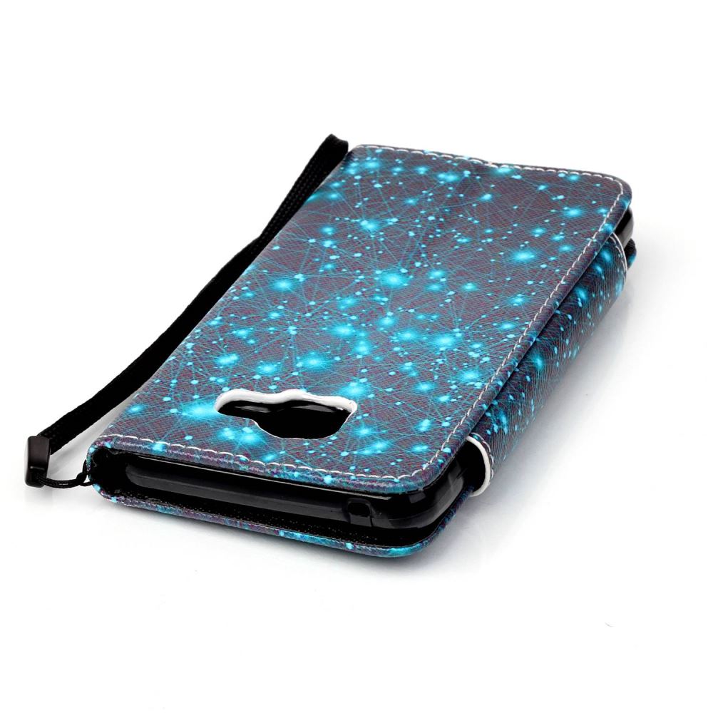 Galaxy A3 2016 case wallet leather case printed