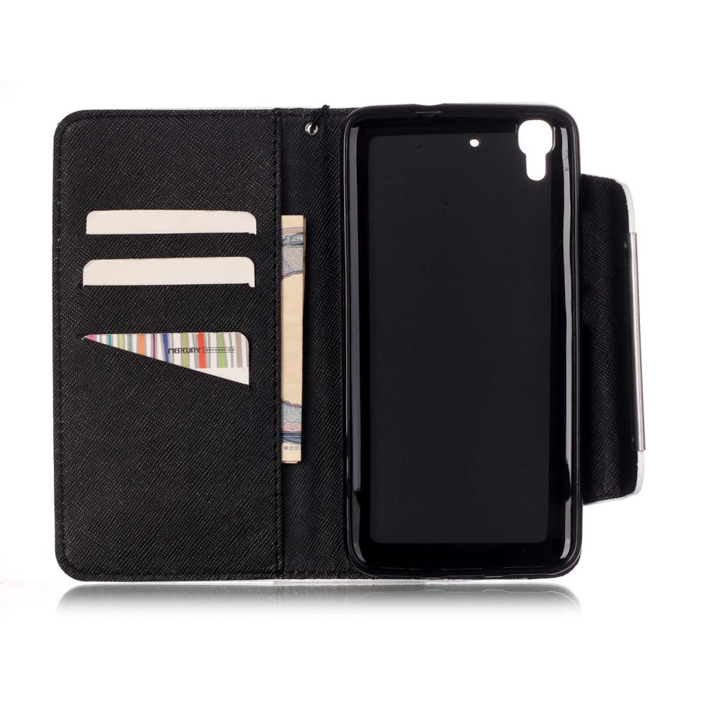 HUAWEI Y6 case wallet leather case printed HUAWEI Y6 case wallet leather case printed
