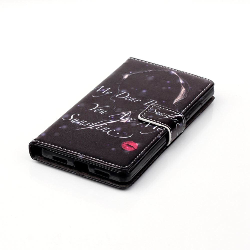 Huawe P8 LITE case wallet leather case printed