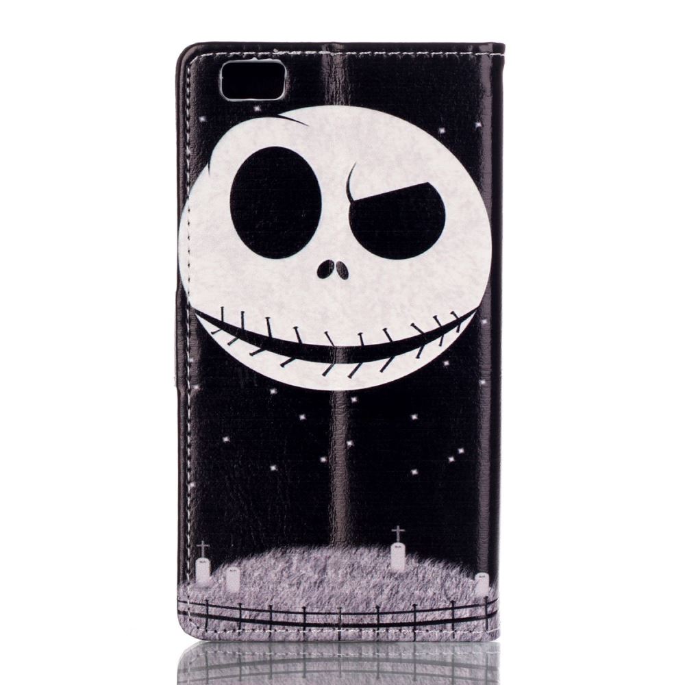 Huawe P8 LITE case wallet leather case printed