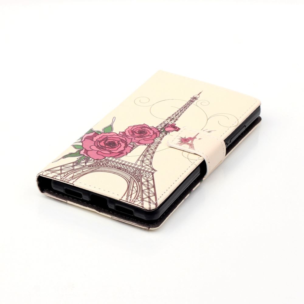 Huawe P8 LITE case wallet leather case printed