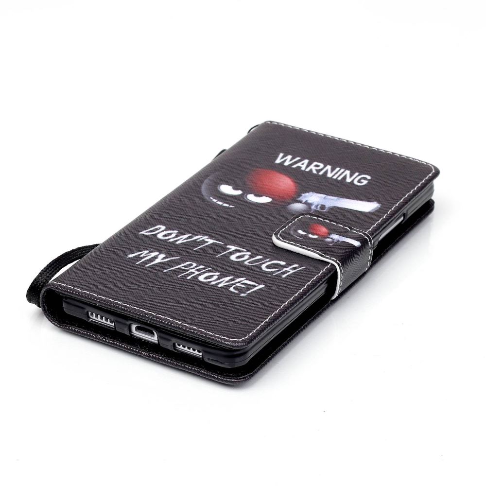 Huawei P8 LITE case wallet leather case printed