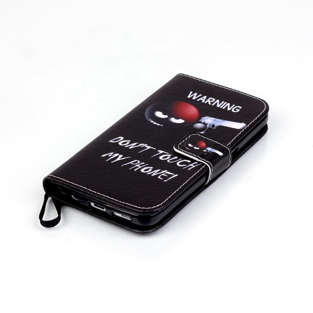 Galaxy S7 case wallet leather case printed