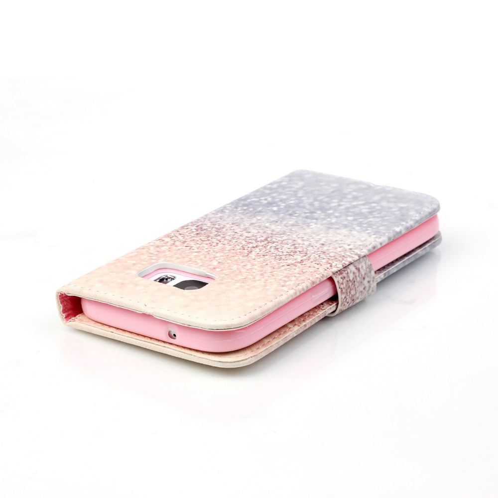 Galaxy S7 case wallet leather case printed