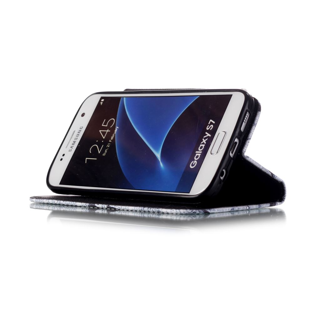 Galaxy S7 case wallet leather case printed Galaxy S7 case wallet leather case printed