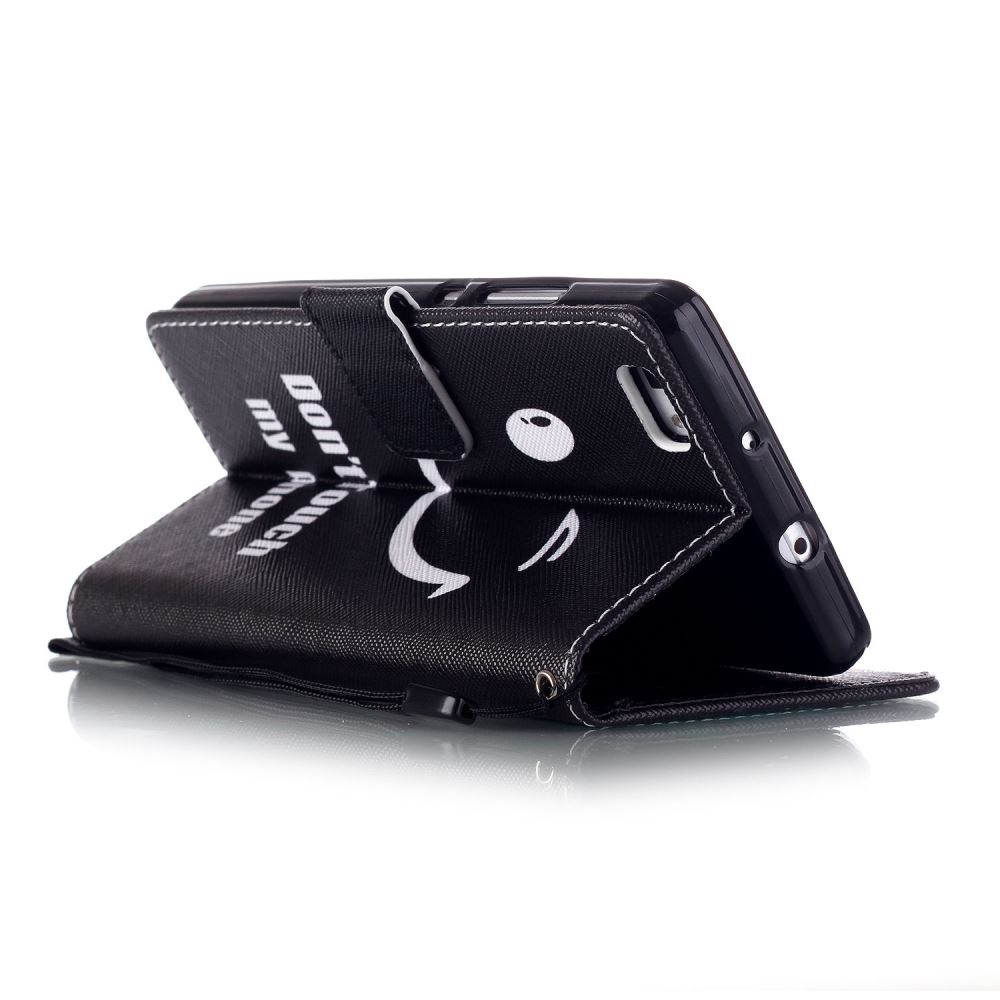 Huawei P8 LITE case wallet leather case printed