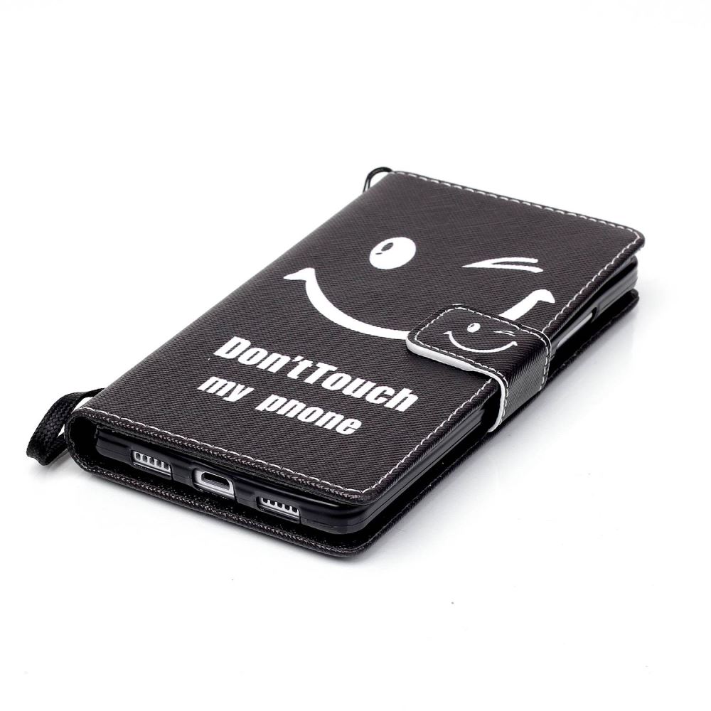 Huawei P8 LITE case wallet leather case printed