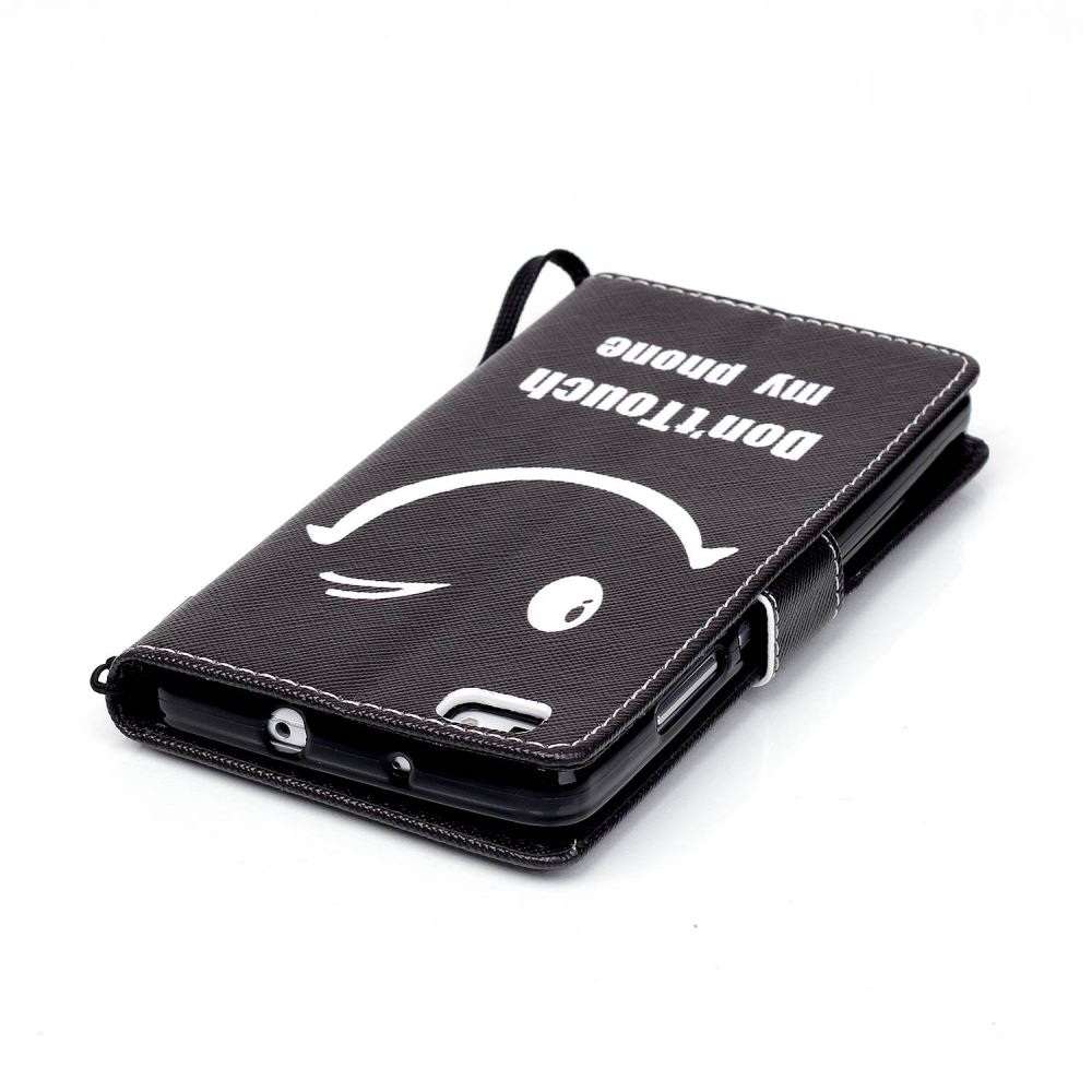 Huawei P8 LITE case wallet leather case printed