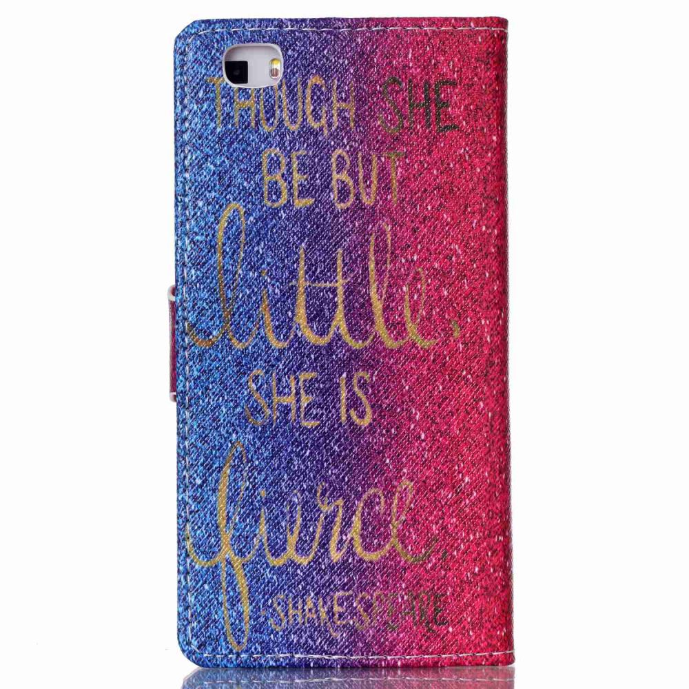 Huawei P8 LITE case wallet leather case printed Huawei P8 LITE case wallet leather case printed