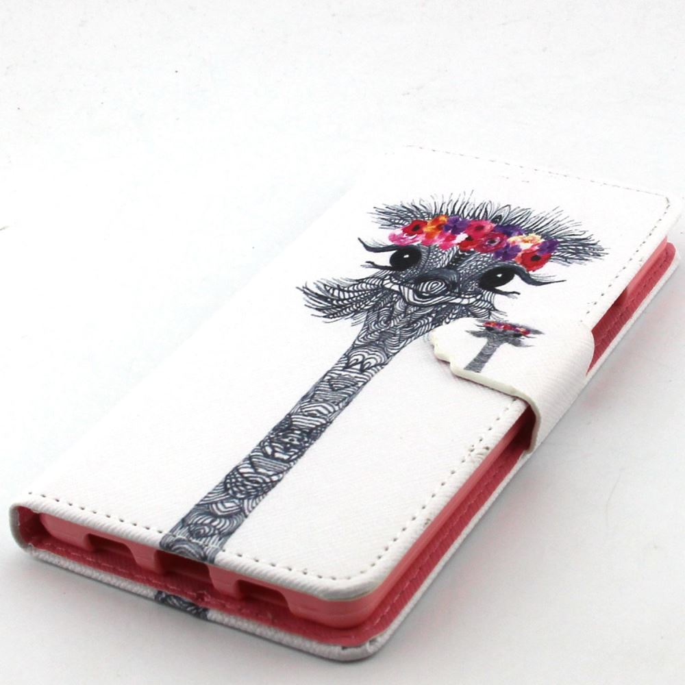 Huawei P8 LITE case wallet leather case printed