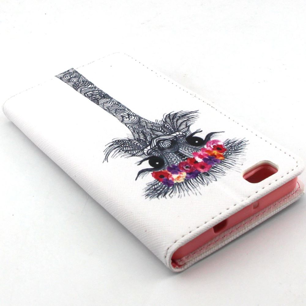 Huawei P8 LITE case wallet leather case printed