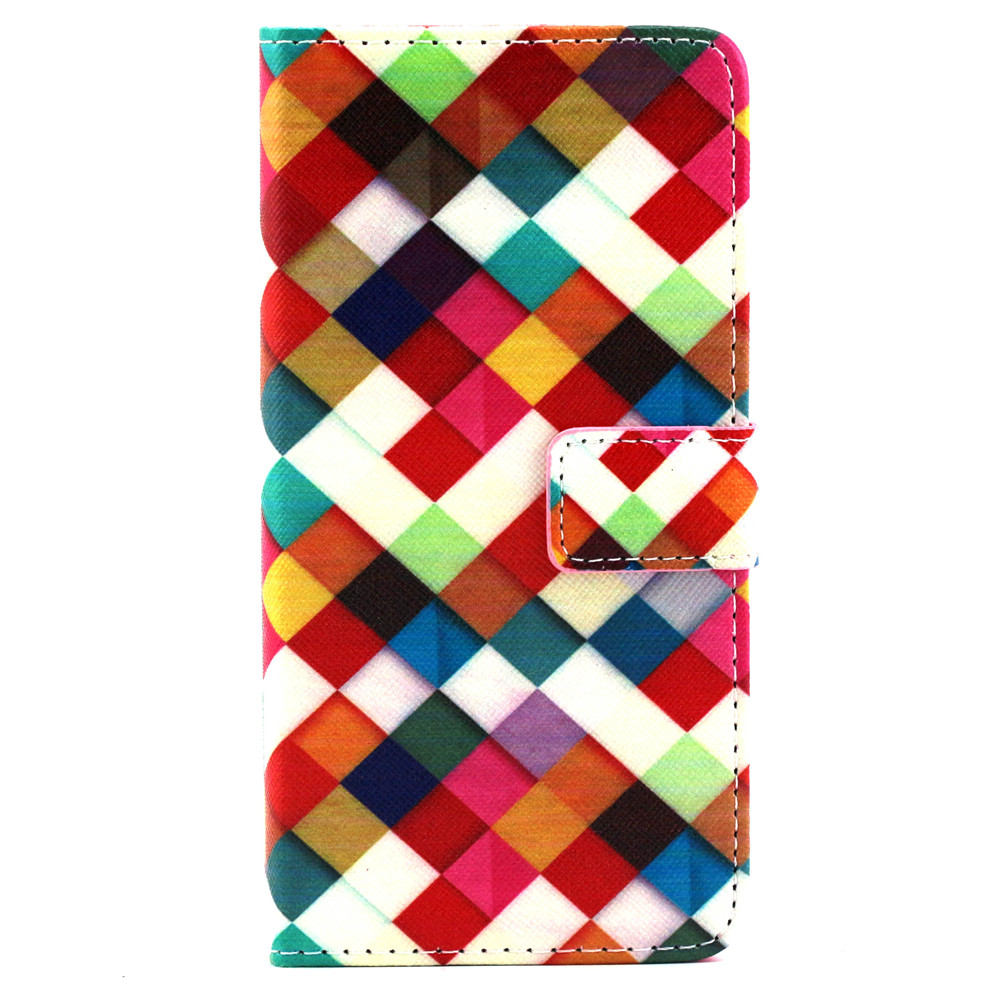 Huawei P8 case wallet leather case printed
