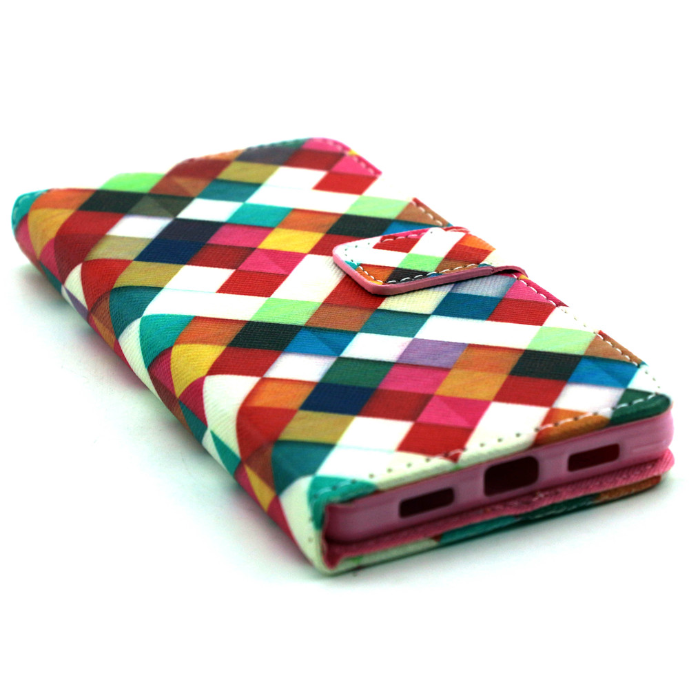 Huawei P8 case wallet leather case printed