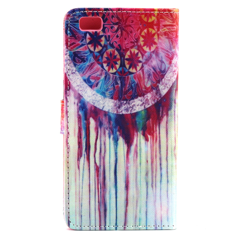 Huawei P8 case wallet leather case printed Huawei P8 case wallet leather case printed