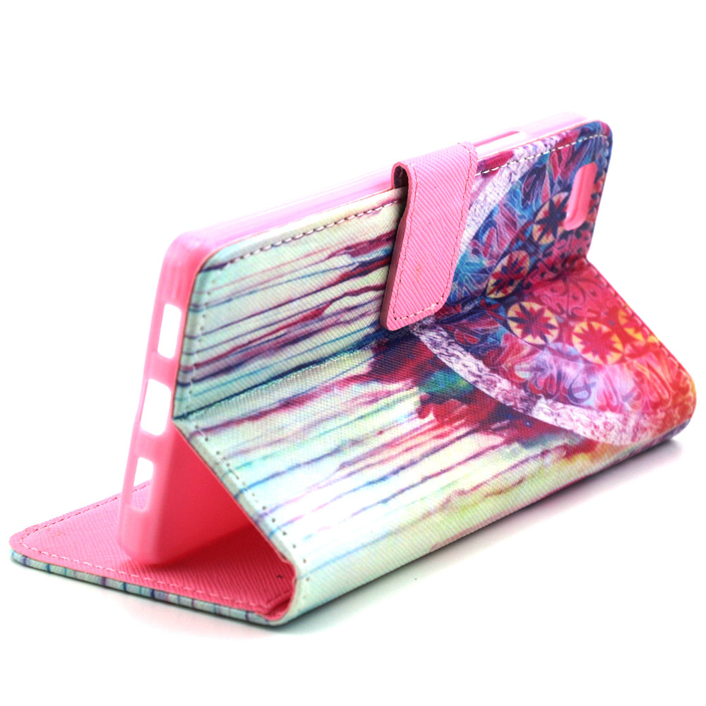 Huawei P8 case wallet leather case printed Huawei P8 case wallet leather case printed