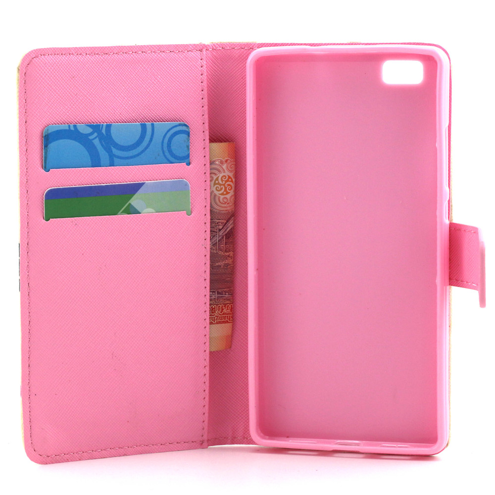 Huawei P8 case wallet leather case printed Huawei P8 case wallet leather case printed