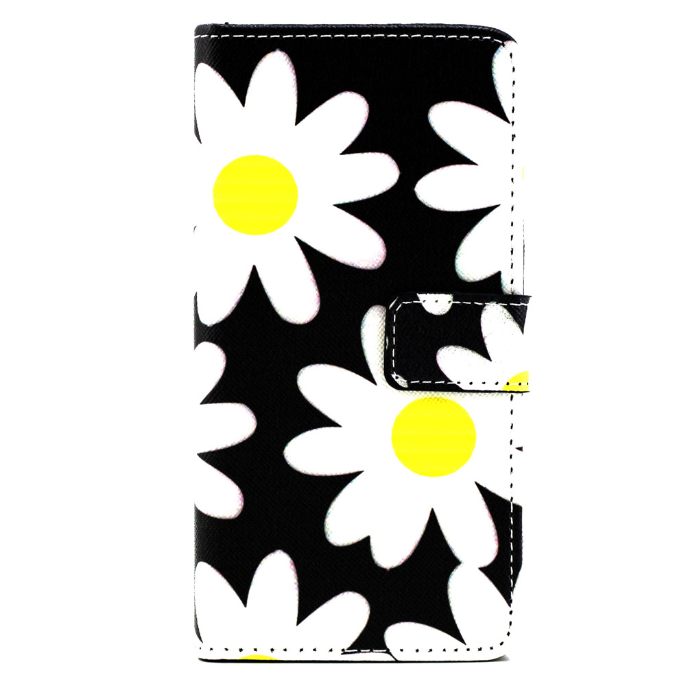 Huawe P8 case wallet leather case printed