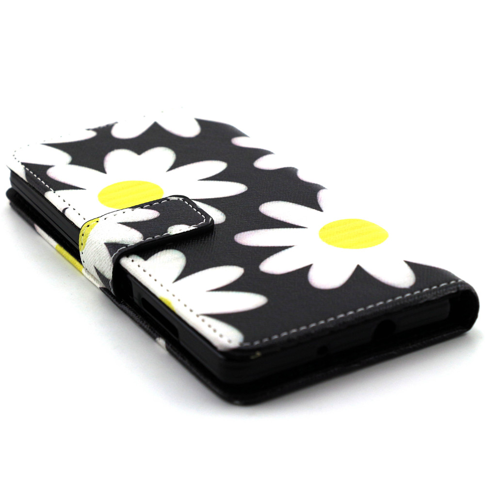 Huawe P8 case wallet leather case printed