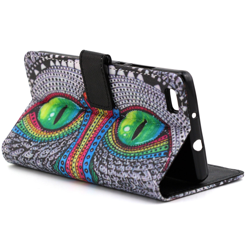 Huawe P8 case wallet leather case printed Huawe P8 case wallet leather case printed