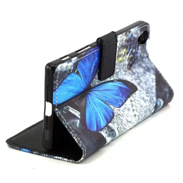 Sony Xperia Z5 case wallet leather case printed