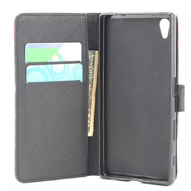 Sony Xperia Z5 case wallet leather case printed
