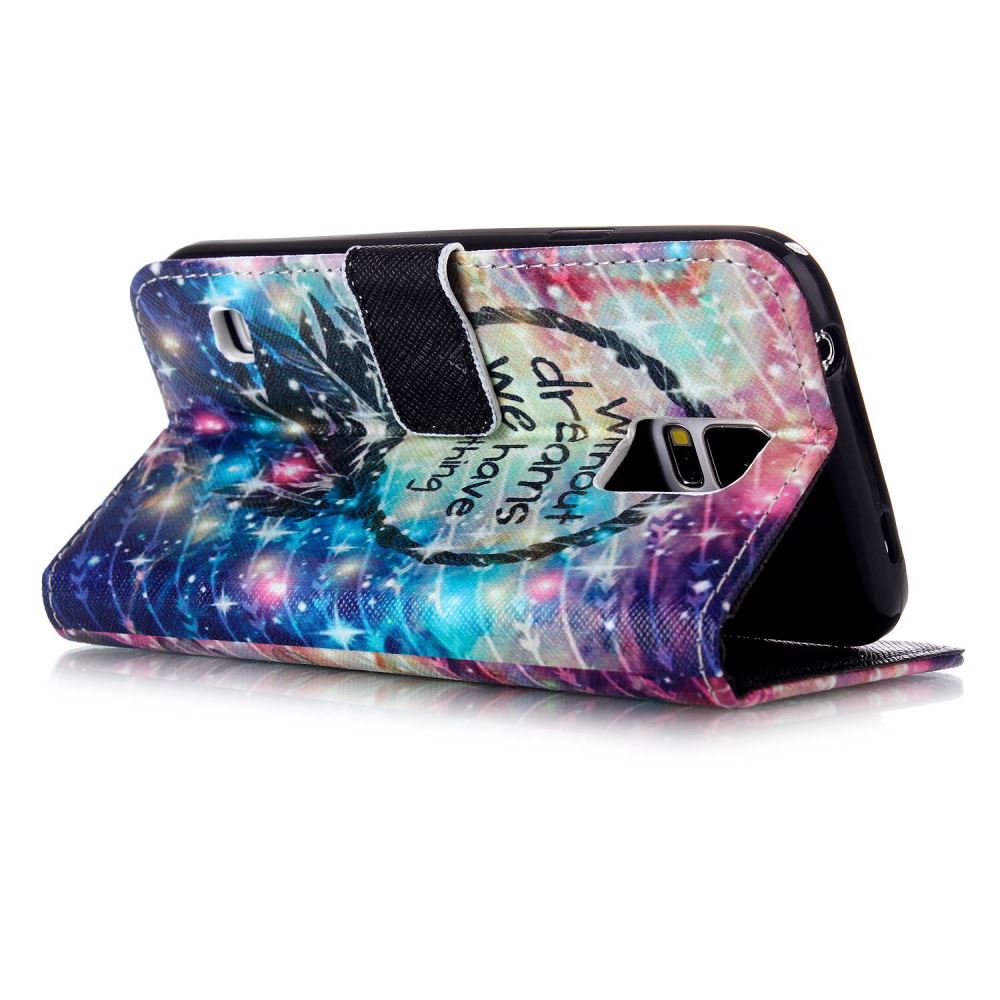 Galaxy S5 case wallet leather case printed
