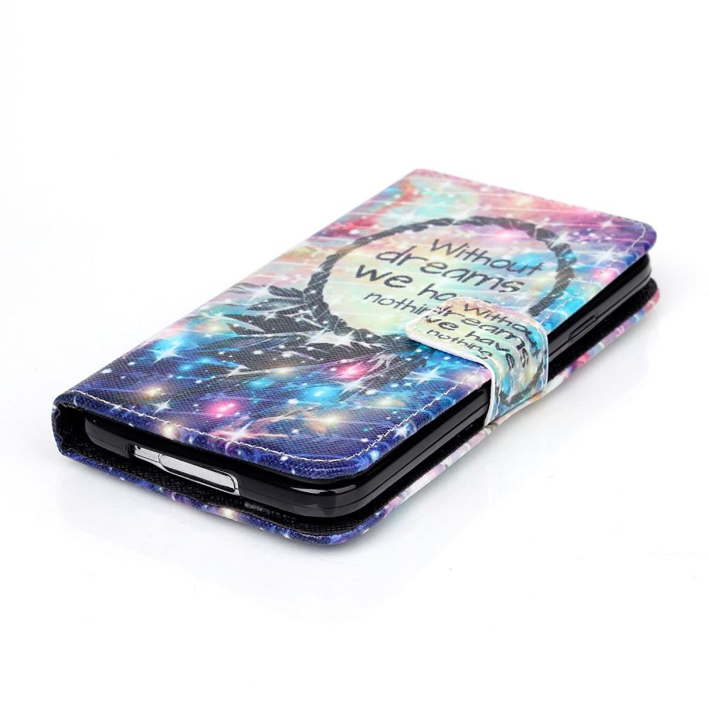 Galaxy S5 case wallet leather case printed