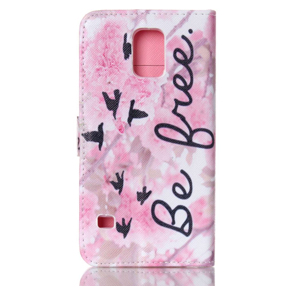 Galaxy S5 case wallet leather case printed