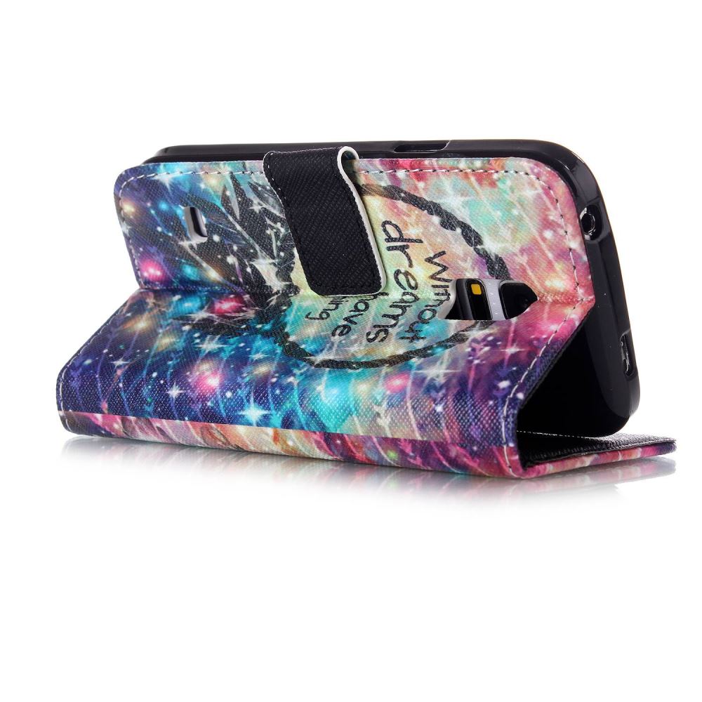 Galaxy S5 MINI case wallet leather case printed