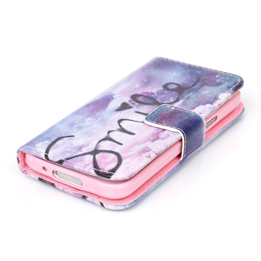 Galaxy S5 MINI case wallet leather case printed
