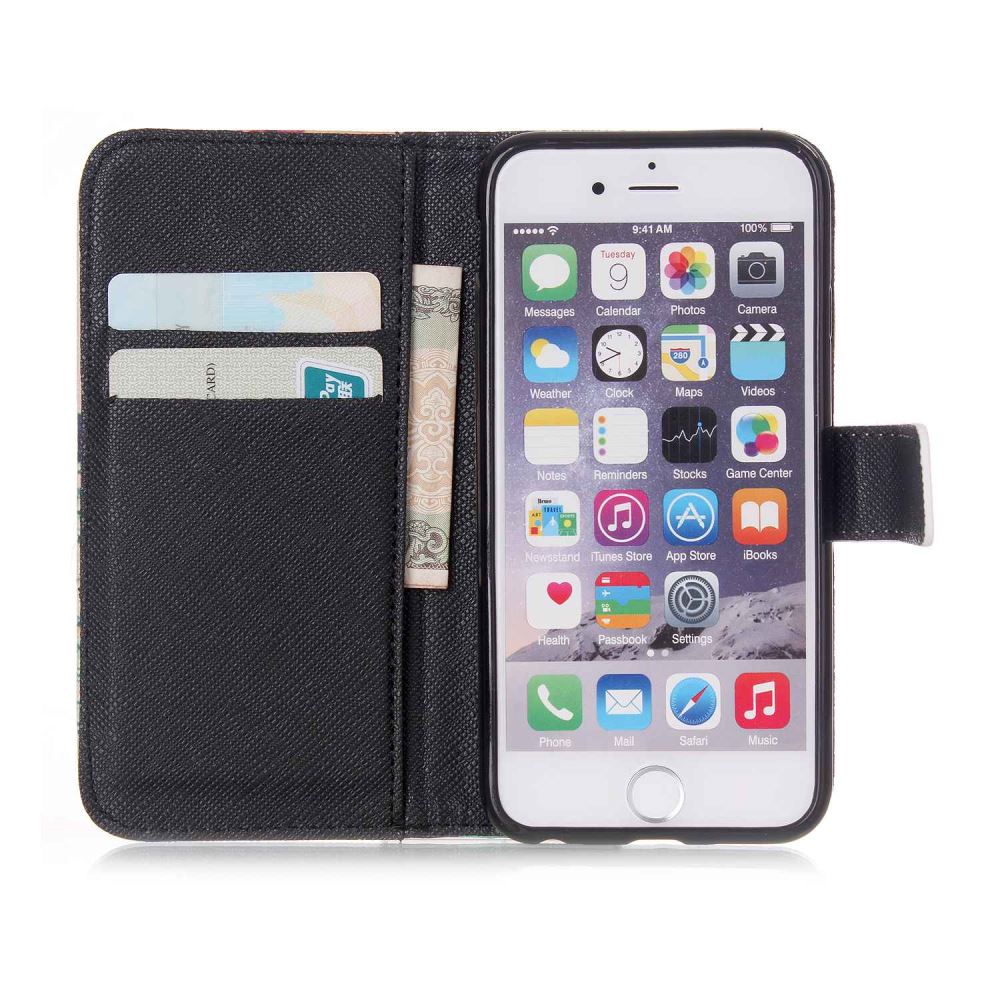 iPhone 6 6s case wallet leather case printed iPhone 6 6s case wallet leather case printed
