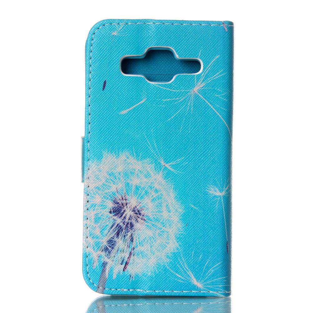 Galaxy Core Prime case wallet leather case printed