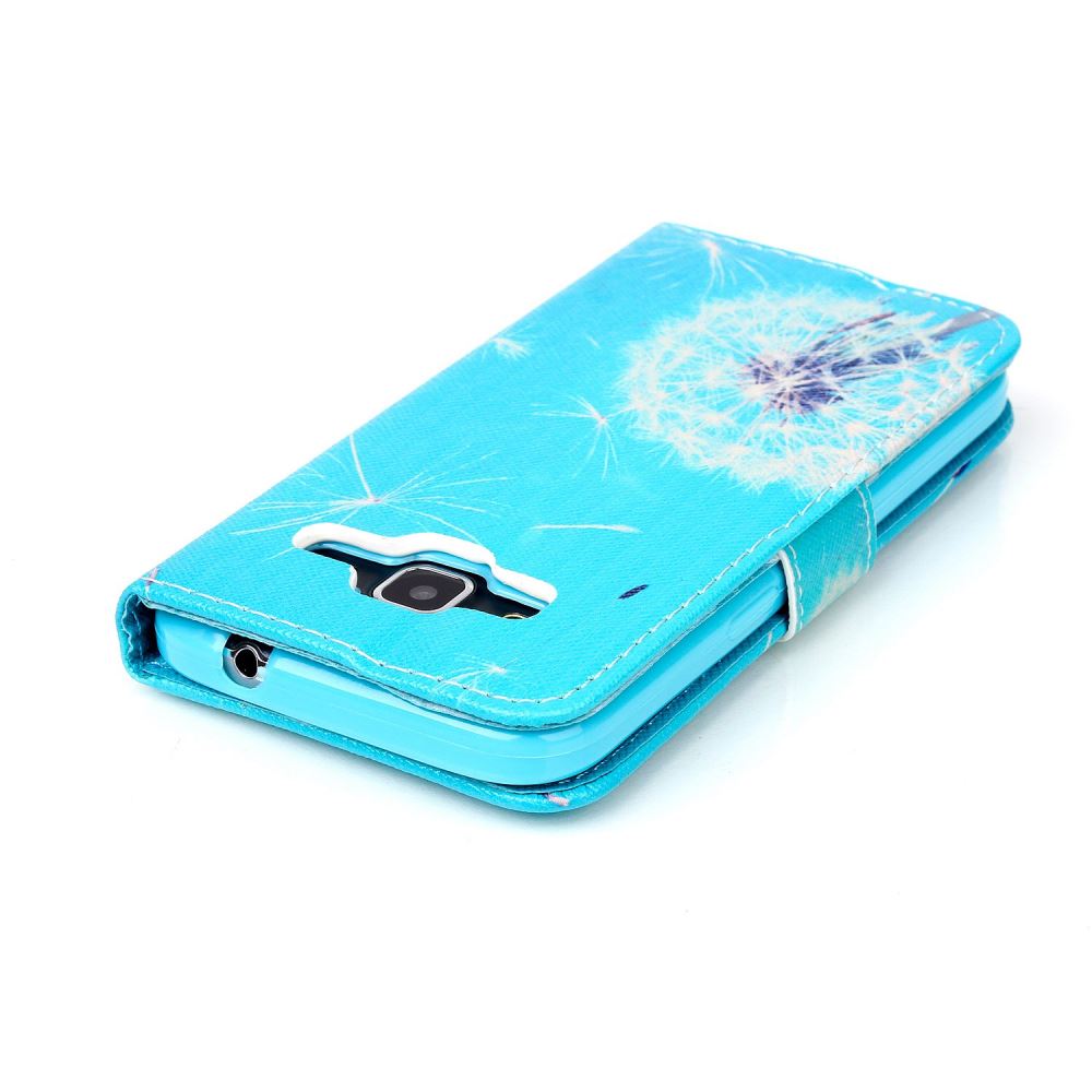 Galaxy Core Prime case wallet leather case printed
