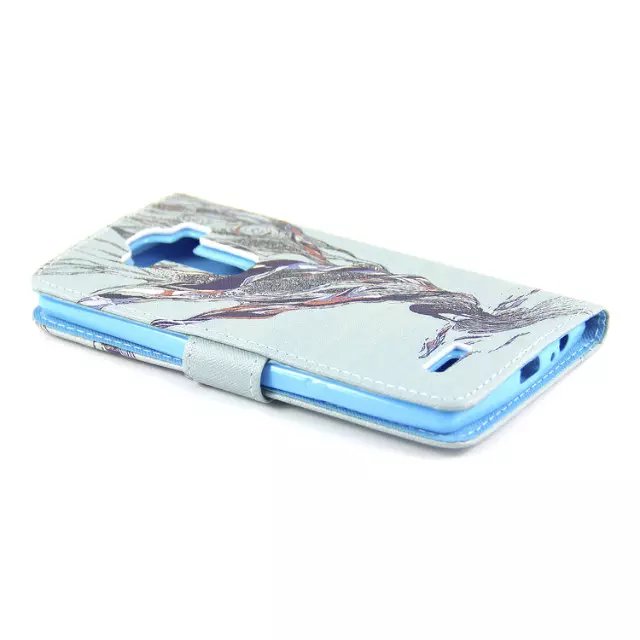 LG G4 case wallet leather case printed
