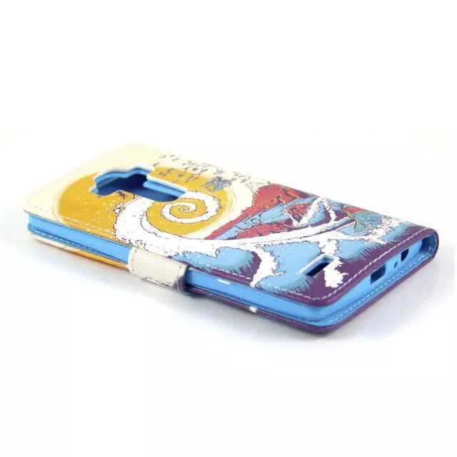 LG G4 case wallet leather case printed