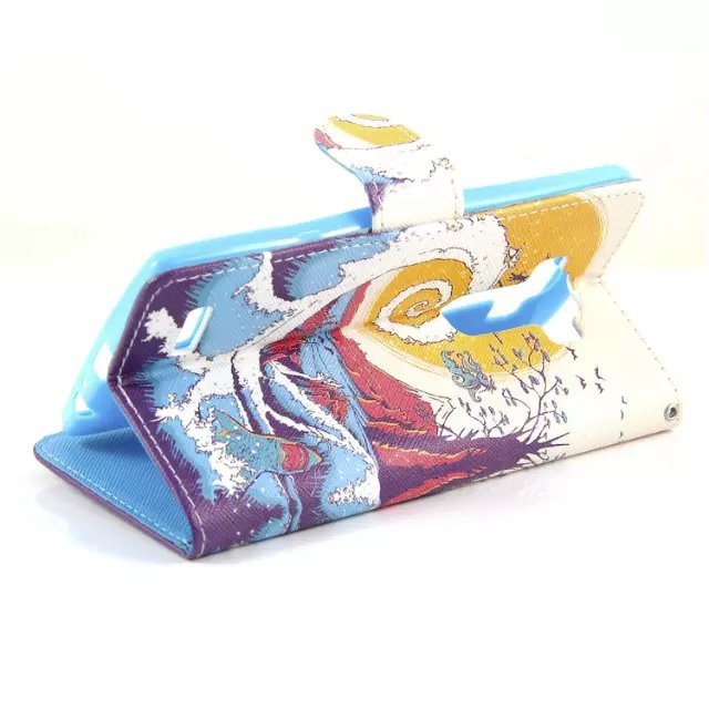 LG G4 case wallet leather case printed