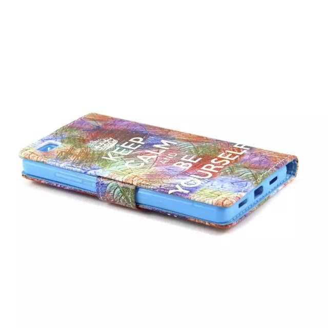 Huawei P8 LITE case wallet leather case printed