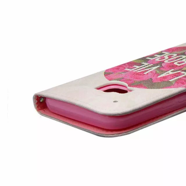 HTC M9 case wallet leather case printed