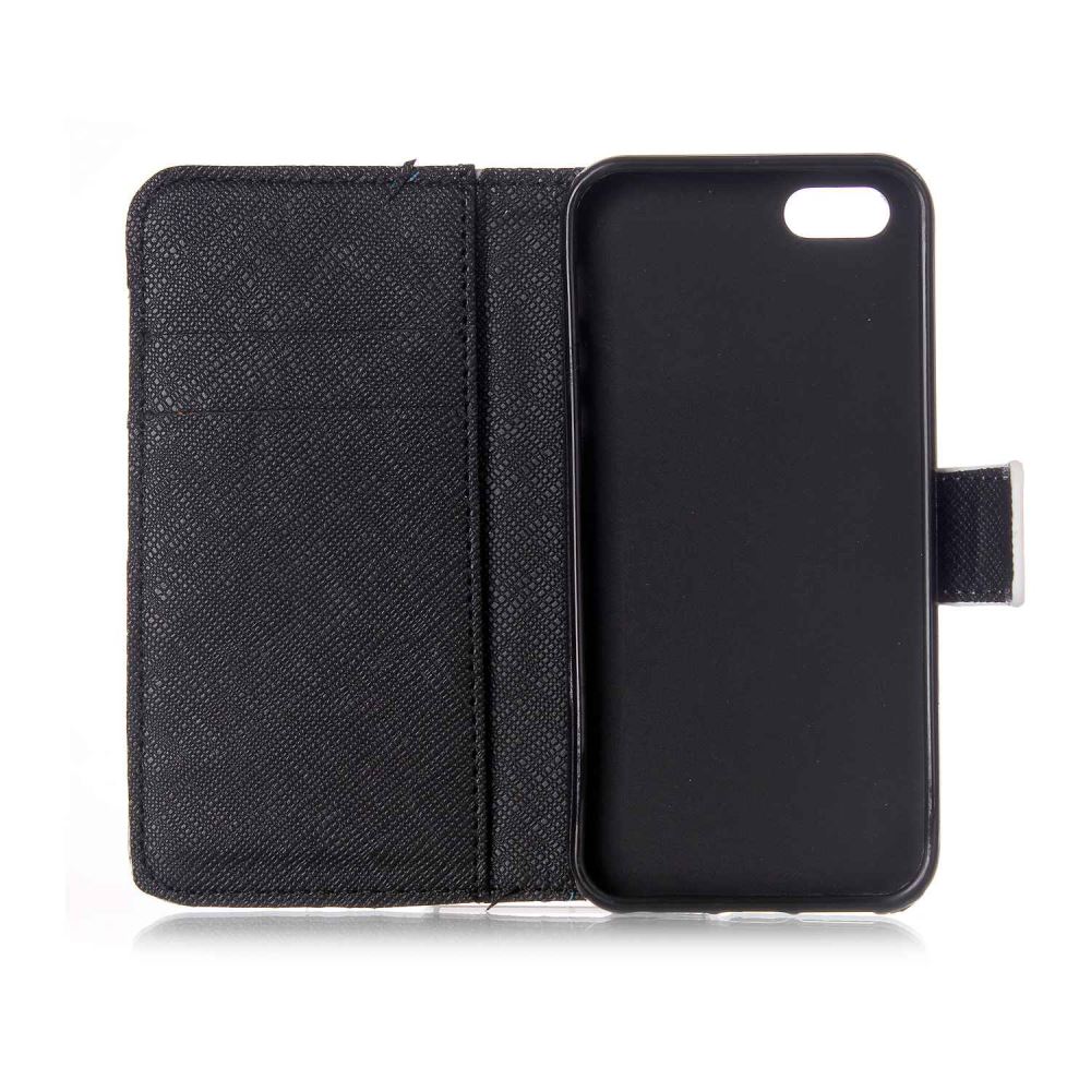 iPhone 5 5s SE case wallet leather case printed iPhone 5 5s SE case wallet leather case printed
