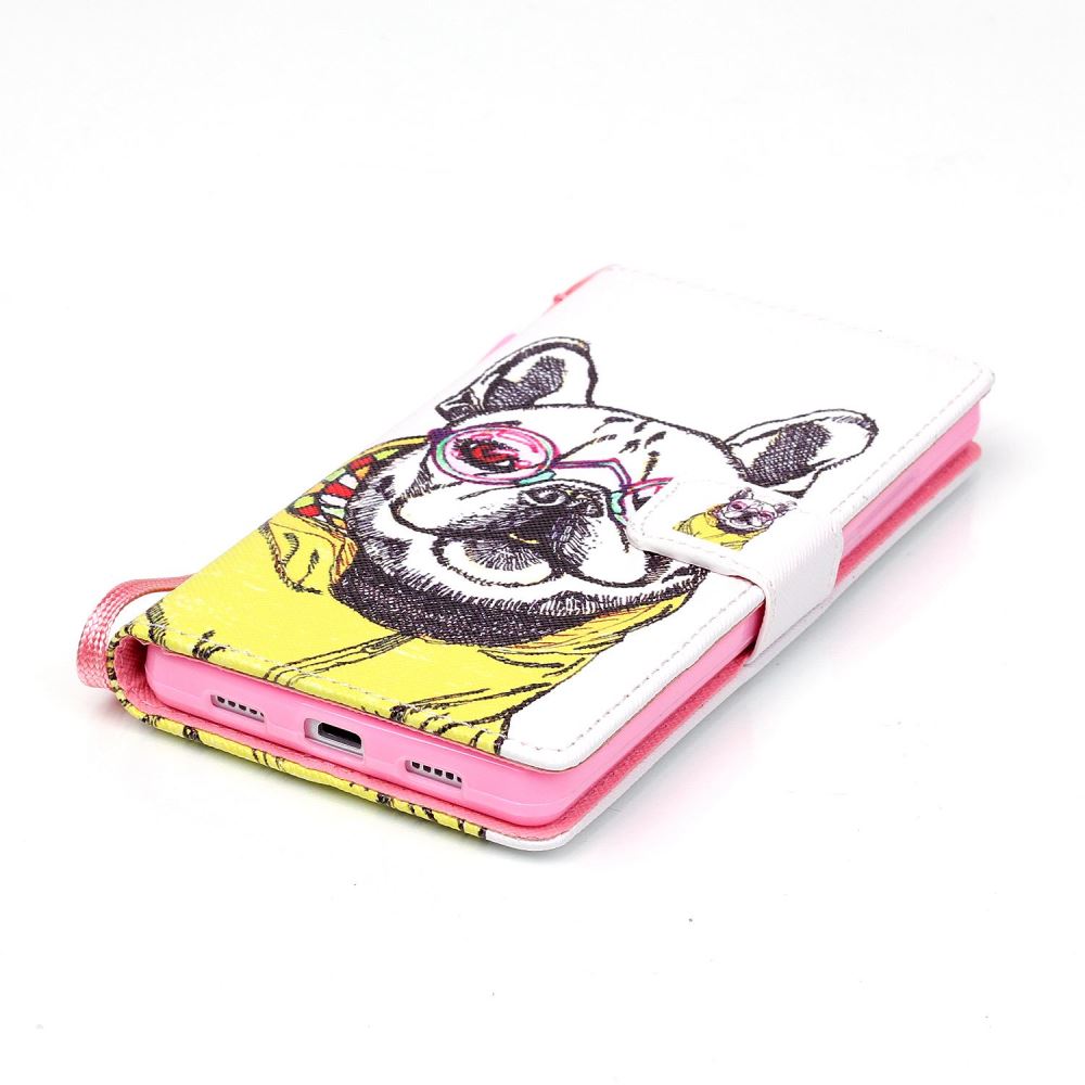 Huawei P8 LITE case wallet leather case printed