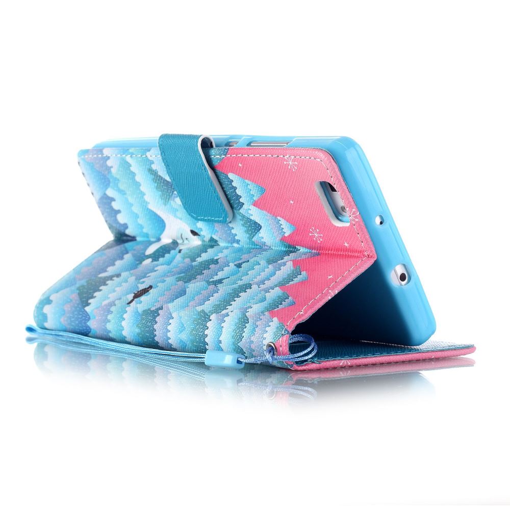 Huawei P8 LITE case wallet leather case printed Huawei P8 LITE case wallet leather case printed