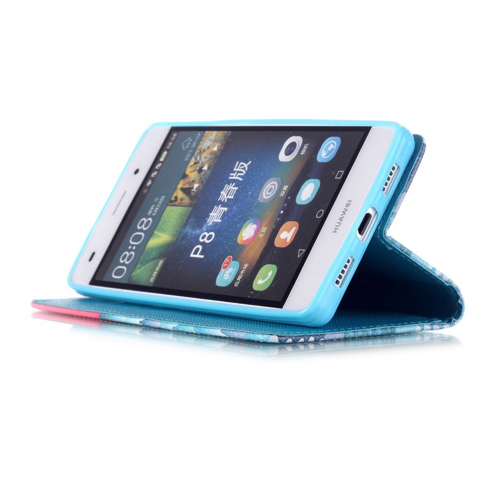 Huawei P8 LITE case wallet leather case printed Huawei P8 LITE case wallet leather case printed