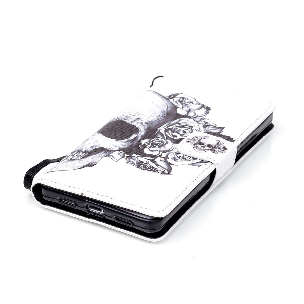 Huawei P8 LITE case wallet leather case printed