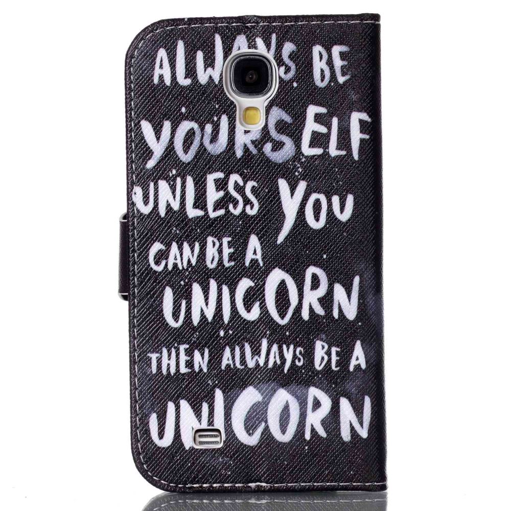 Galaxy S4 Mini case wallet leather case printed