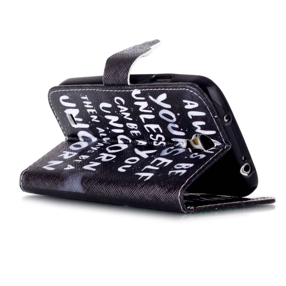 Galaxy S4 Mini case wallet leather case printed
