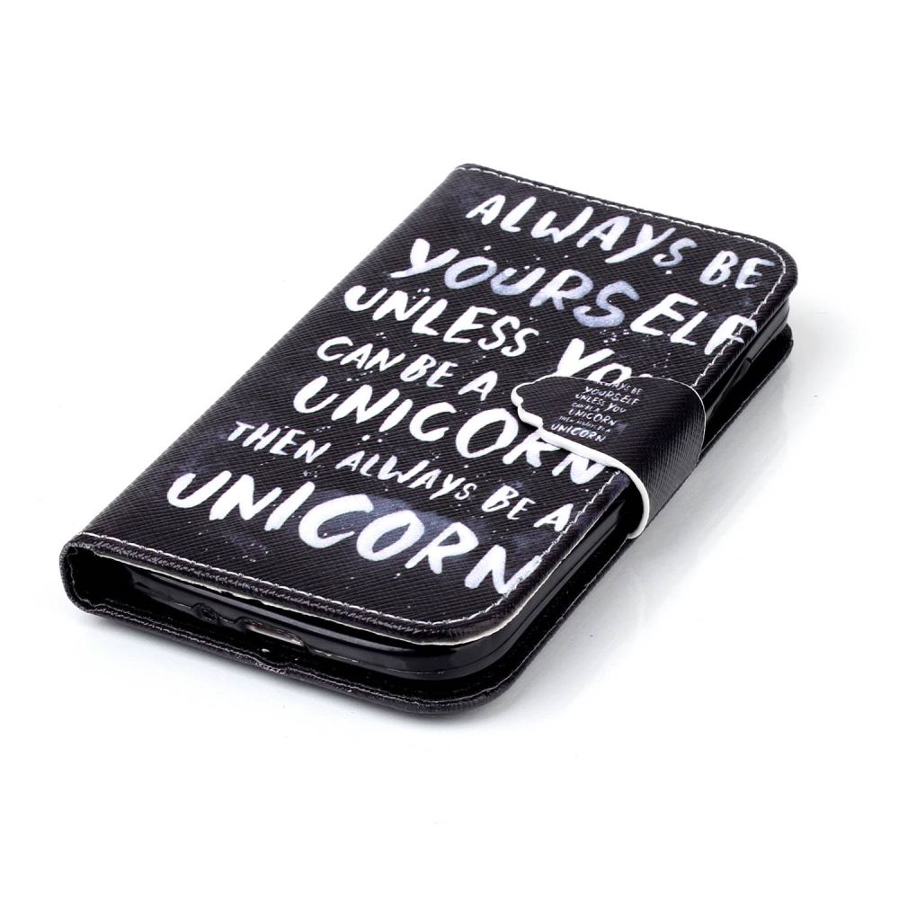 Galaxy S4 Mini case wallet leather case printed